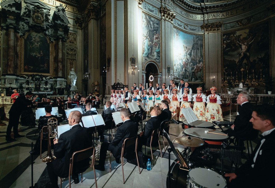 Koncert sakralno-patriotyczny w Rzymie